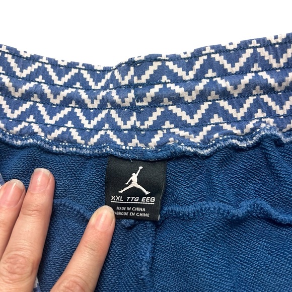 Nike Michael Jordan Air Jordan Men’s Blue Cotton Shorts SZ XXL - Picture 6 of 9